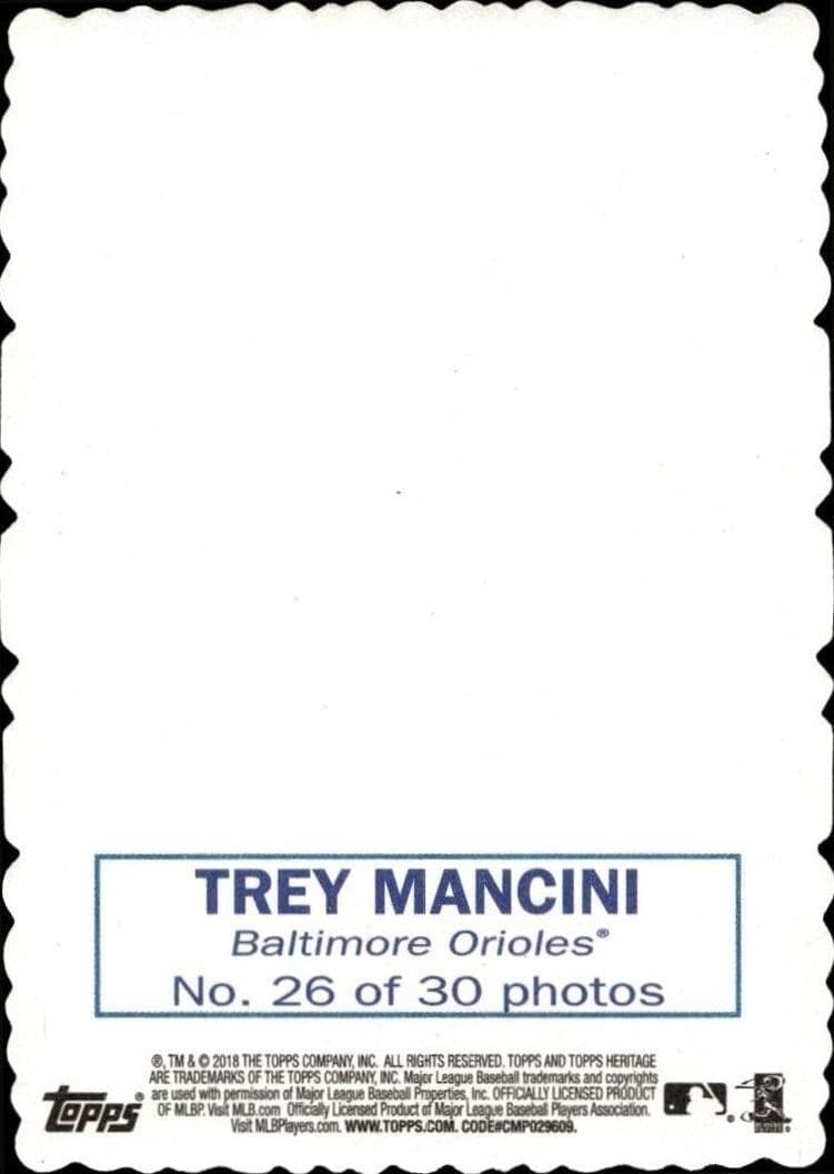 Trey Mancini - Back