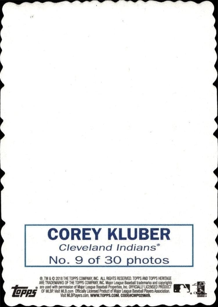 Corey Kluber - Back