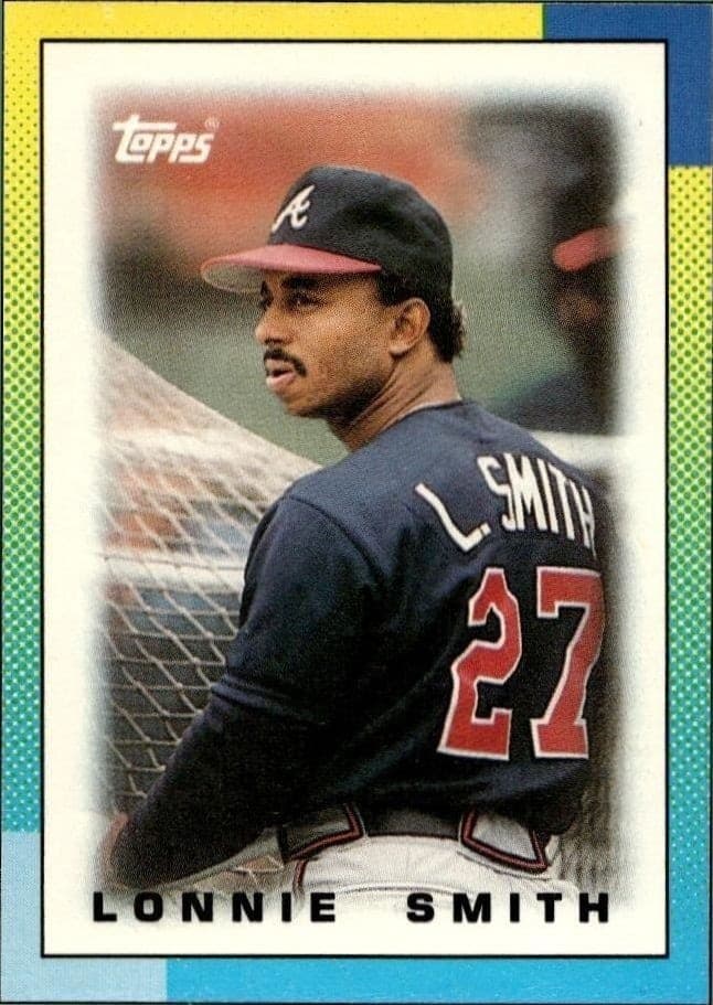 1990 Topps Minis Lonnie Smith #46 trading card