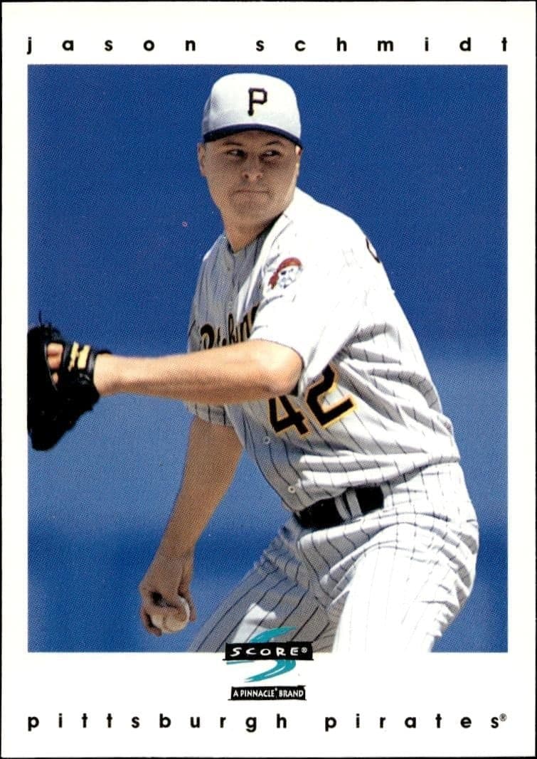 1997 Pinnacle Score Jason Schmidt #446 trading card