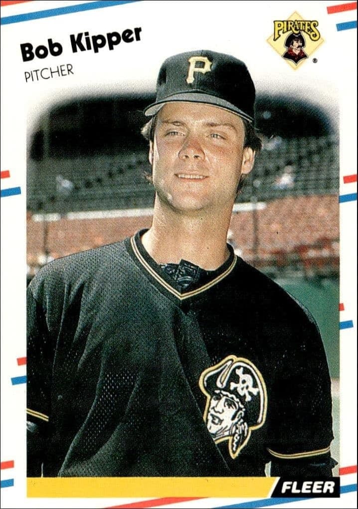 1988 Fleer Bob Kipper #332 trading card