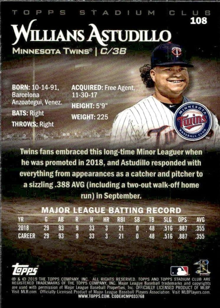 Willians Astrudillo - Back