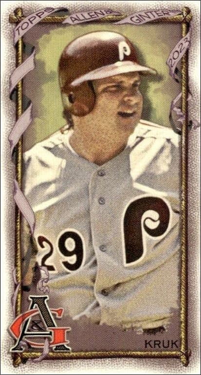 2023 Topps Allen & Ginter John Kruk #326 trading card