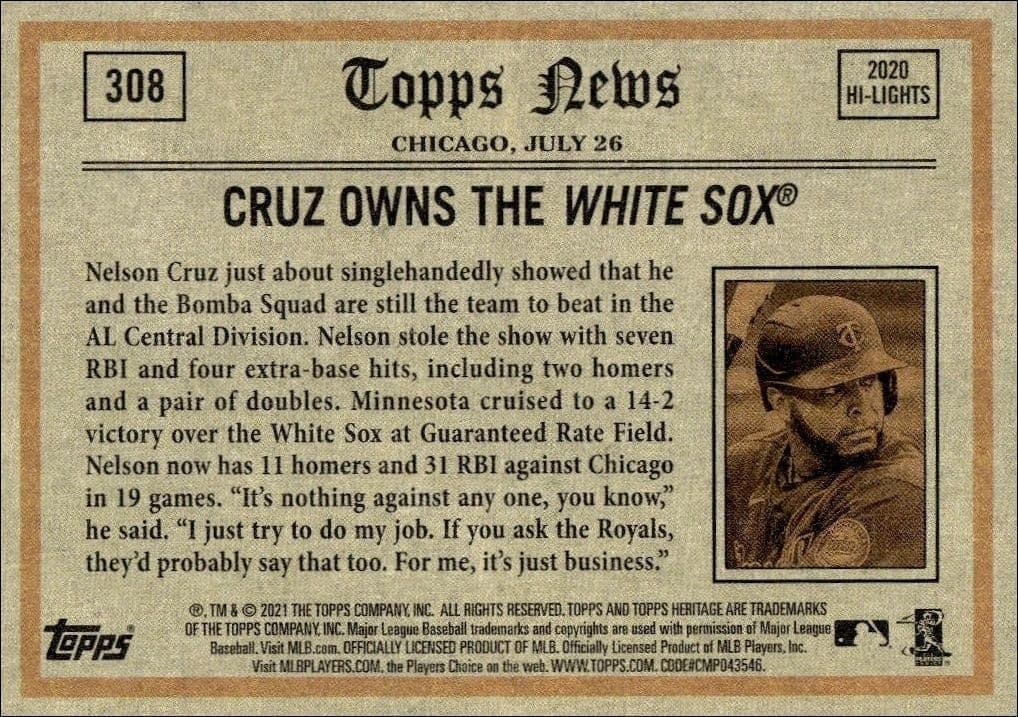 Nelson Cruz - Back