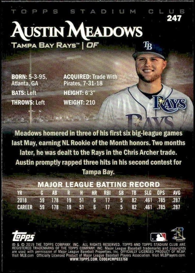 Austin Meadows - Back