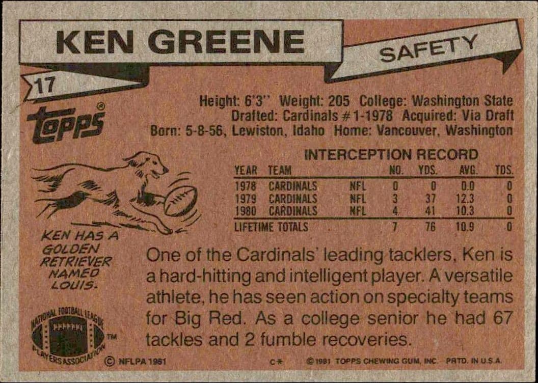 Ken Greene - Back