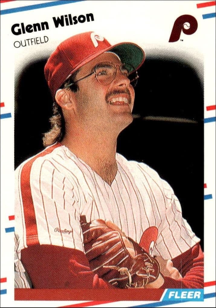 1988 Fleer Glenn Wilson #320 trading card