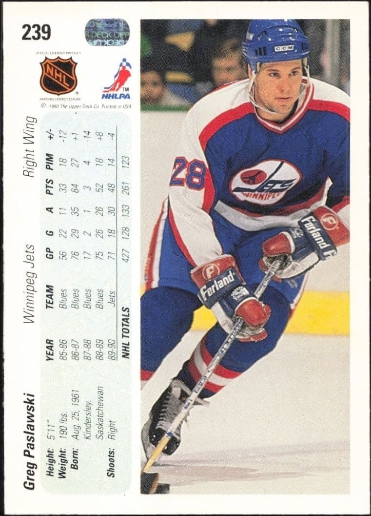Greg Paslawski - Back