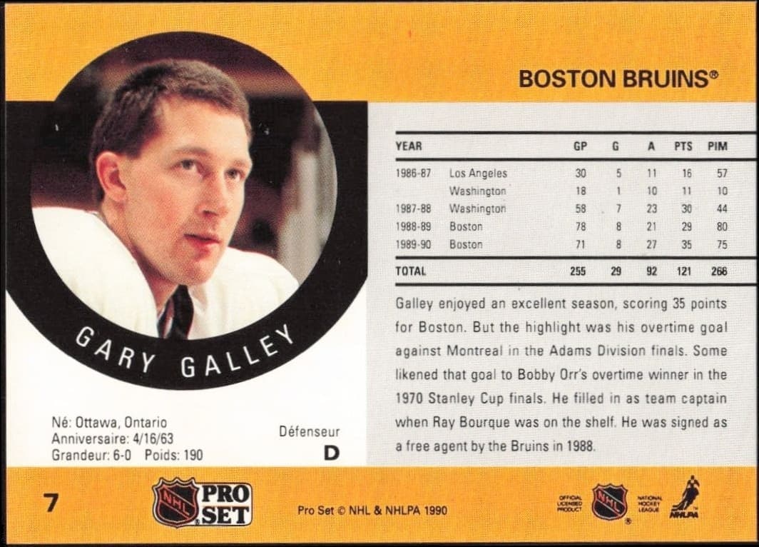 Garry Galley - Back