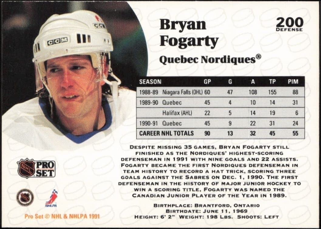 Bryan Fogarty - Back