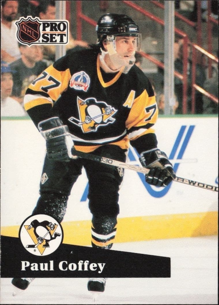 1991-92 Pro-Set Series 1 Paul Coffey #190 trading card