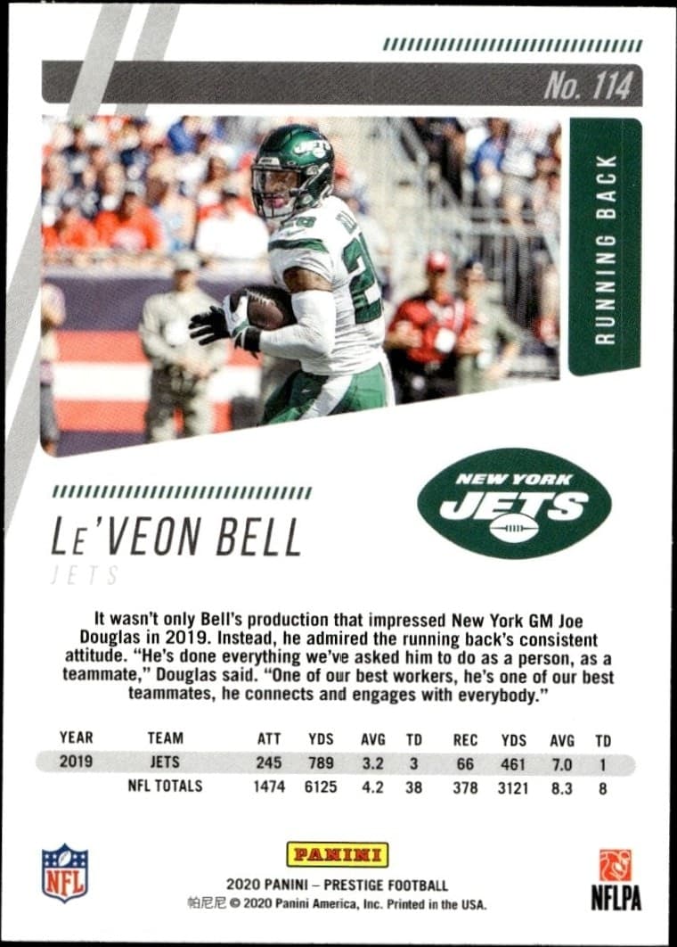 Le'Veon Bell - Back