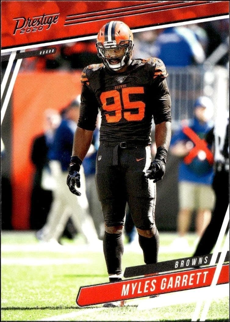 2020 Panini Myles Garrett #33 trading card