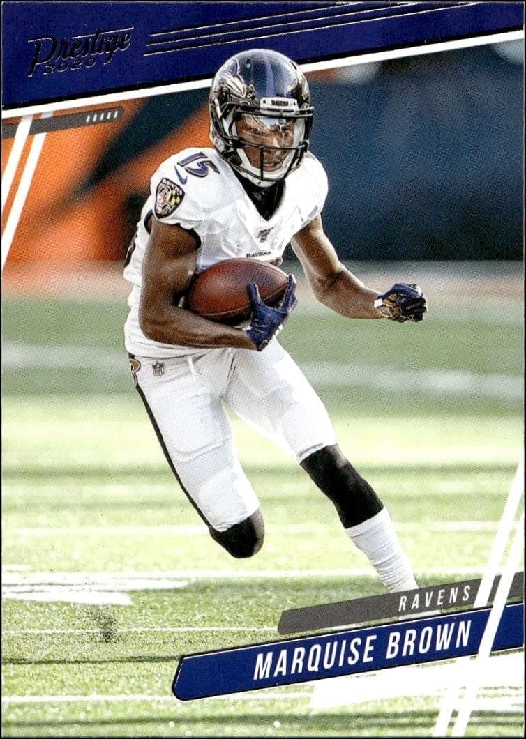 2020 Panini Marquise Brown #155 trading card