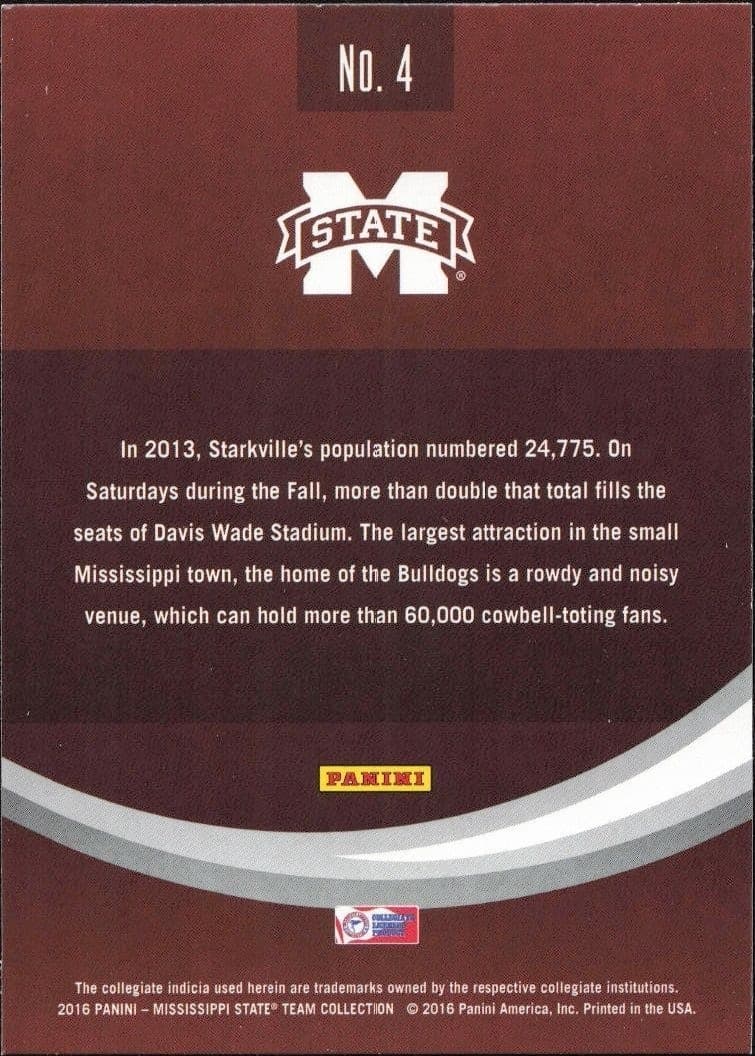 Davis Wade Stadium - Back