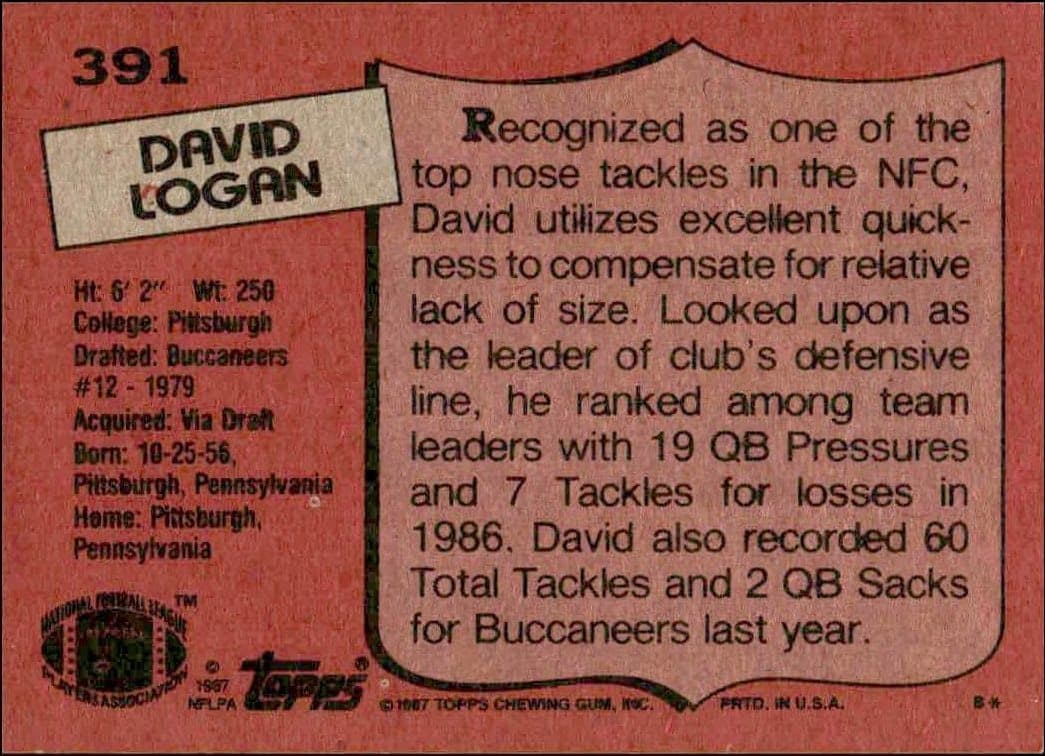 David Logan - Back