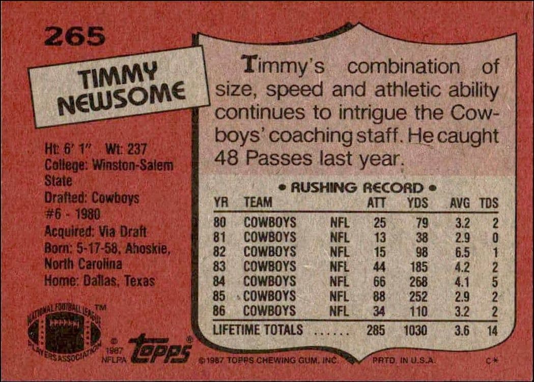 Timmy Newsome - Back