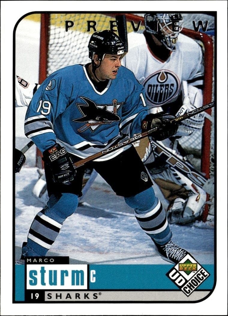1998-99 Upper-Deck Choice Preview Marco Sturm #181 trading card