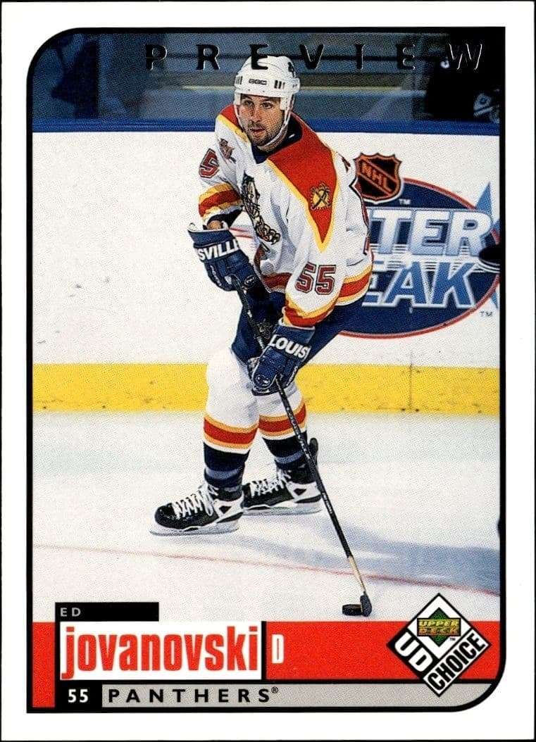 1998-99 Upper-Deck Choice Preview Ed Jovanovski #91 trading card