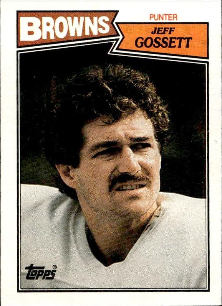 1987 Topps Jeff Gossett #86 trading card