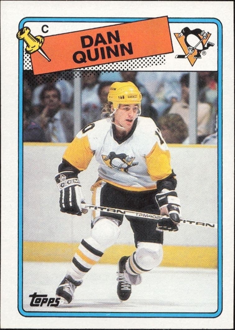 1988-89 Topps Dan Quinn #41 trading card