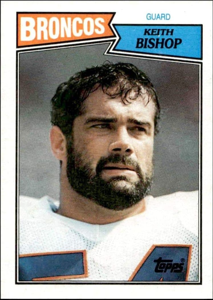 1987 Topps Keith Bishop #37 trading card