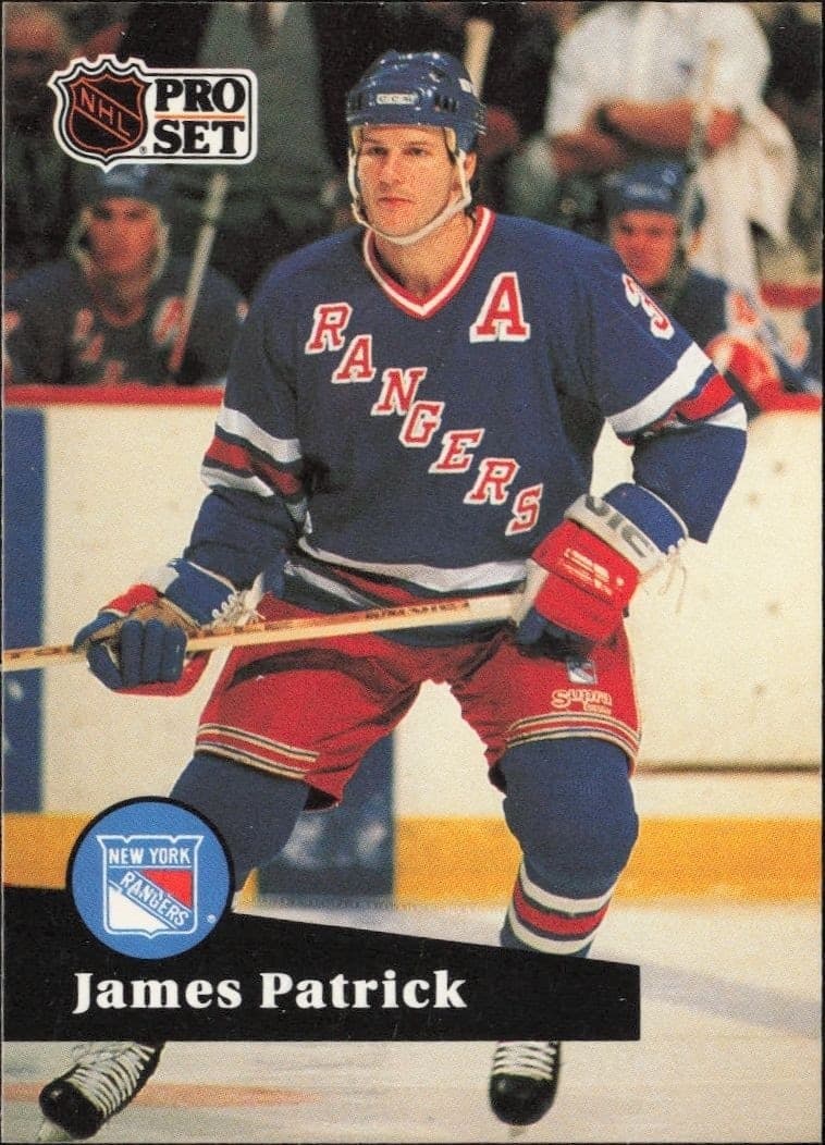 1991-92 Pro-Set Series 1 James Patrick #164 trading card