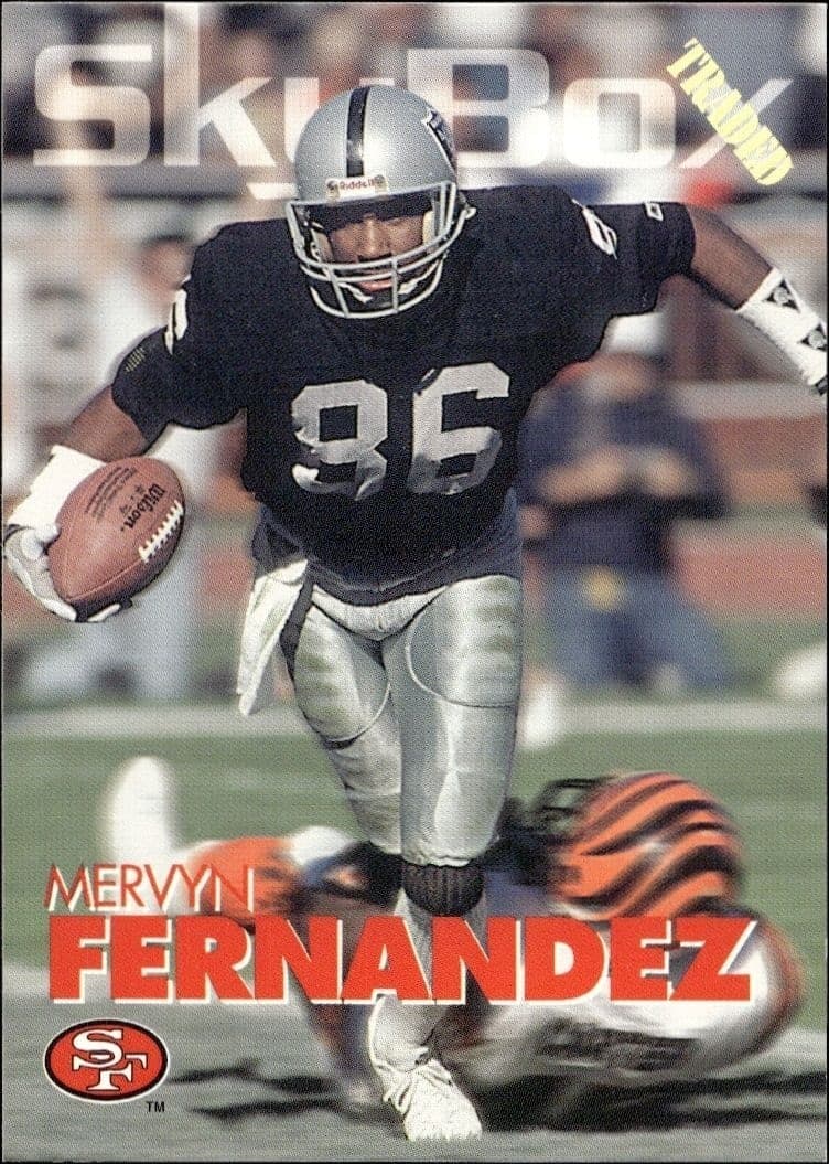 1993 Skybox Impact Mervyn Fernandez #300 trading card