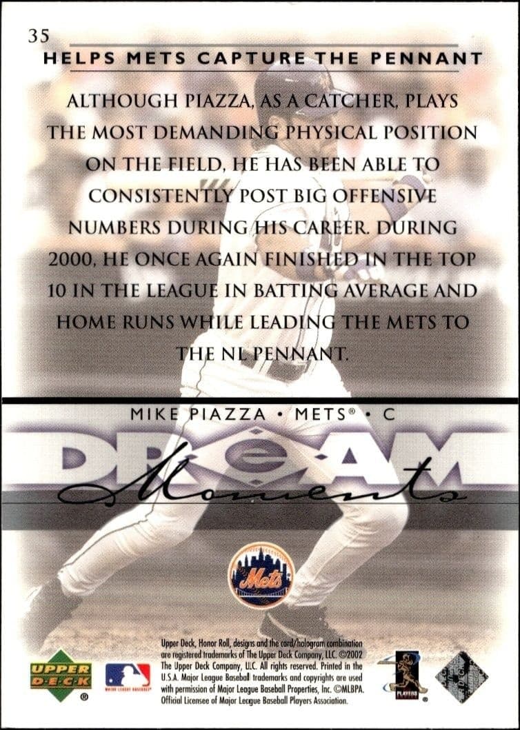 Mike Piazza - Back
