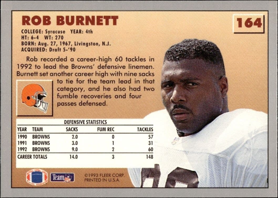 Rob Burnett - Back