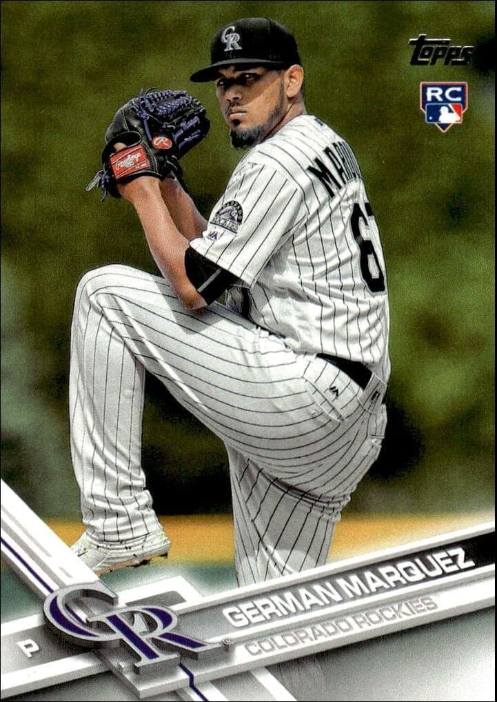 2017 Topps Series 2 German Marquez #351 trading card