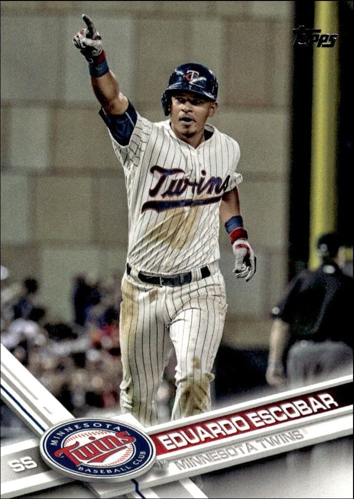 2017 Topps Series 2 Eduardo Escobar #407 trading card