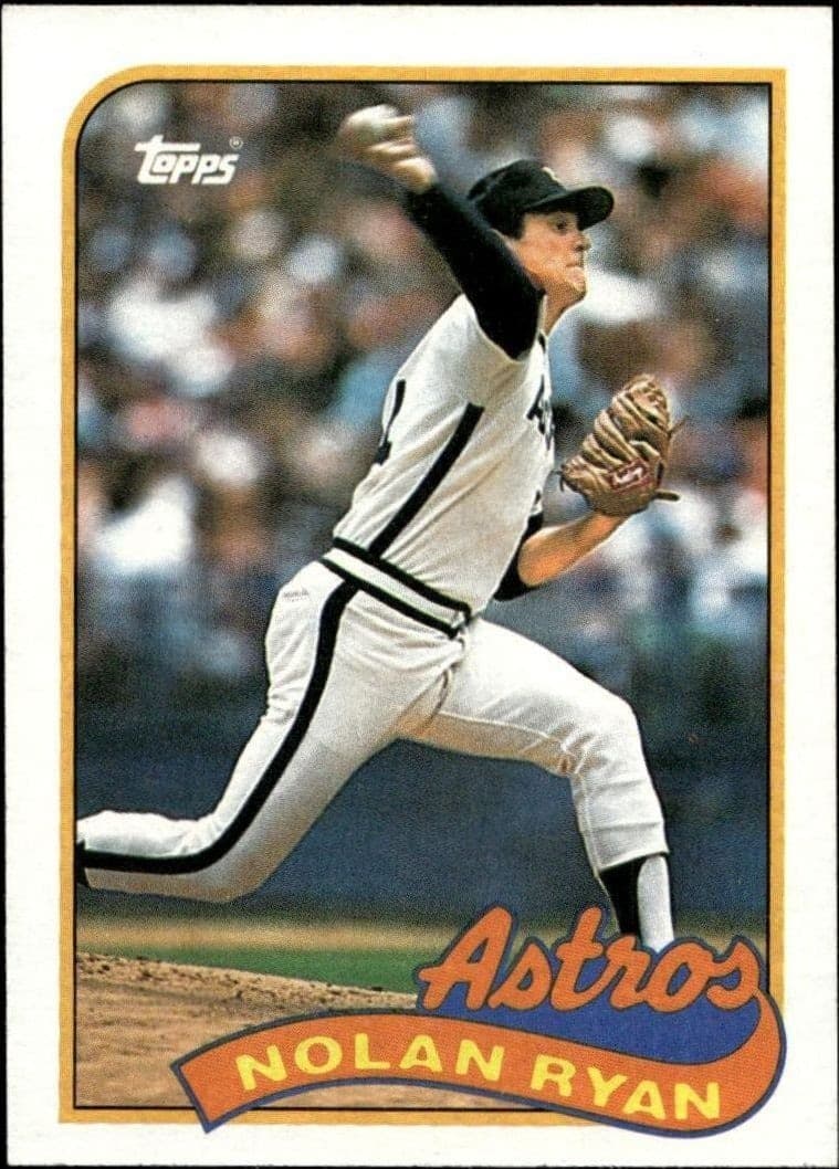 1989 Topps Nolan Ryan #530 trading card
