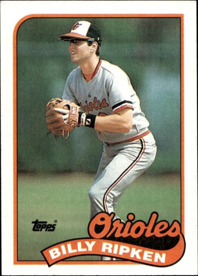 1989 Topps Billy Ripken #571 trading card