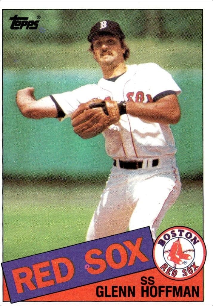 1985 Topps Glenn Hoffman #633 trading card