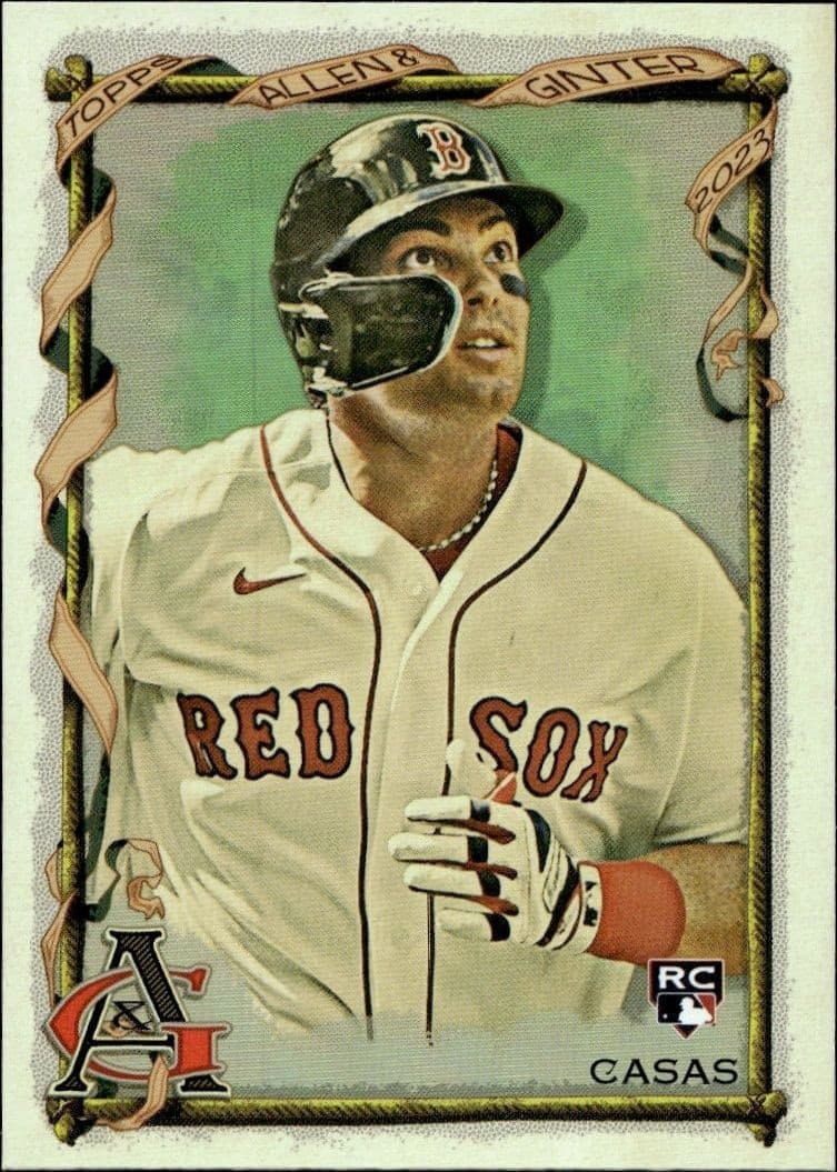 2023 Topps Allen & Ginter Triston Casas #56 trading card