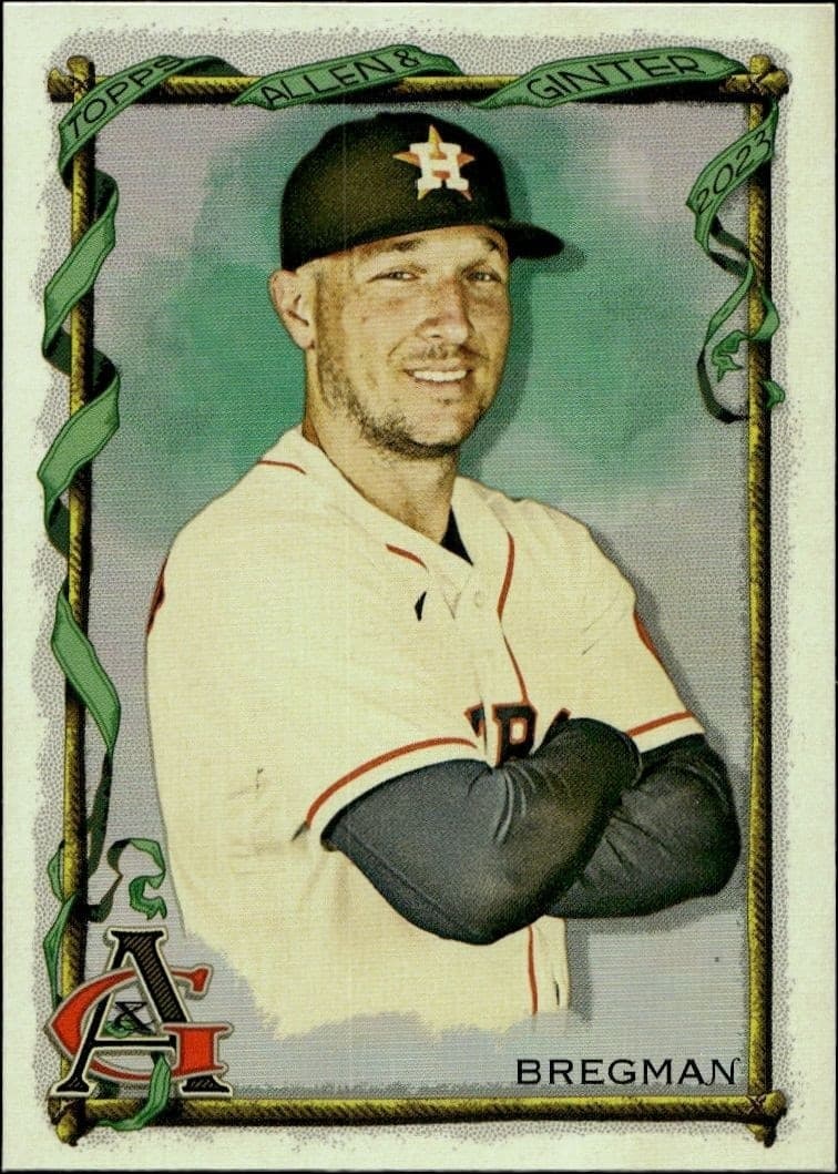 2023 Topps Allen & Ginter Alex Bregman #36 trading card