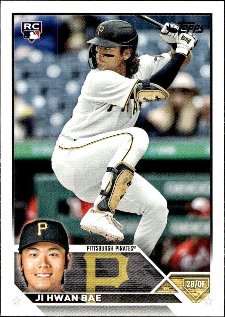 2023 Topps Series 2 Ji Hwan Bae #491 trading card