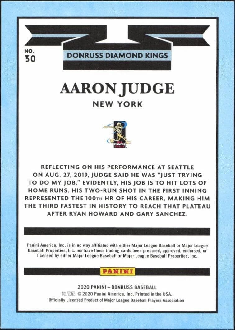 Aaron Judge - Back