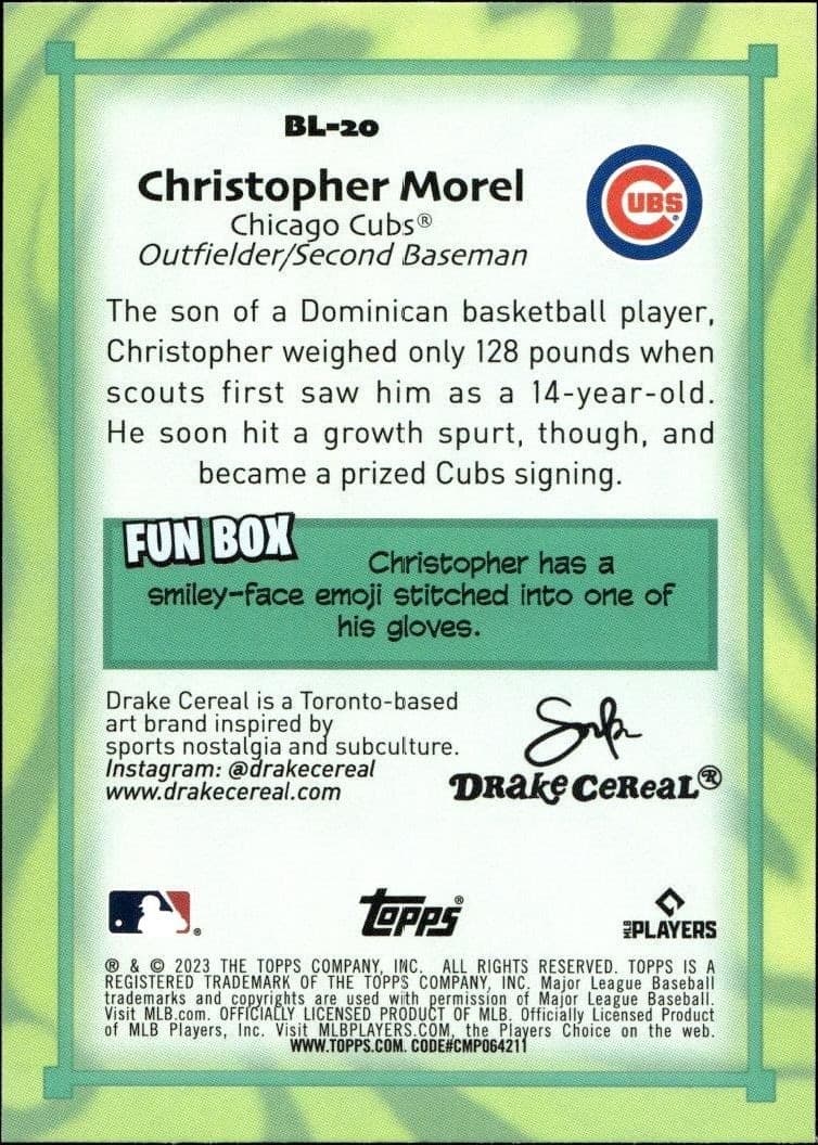Christopher Morel - Back