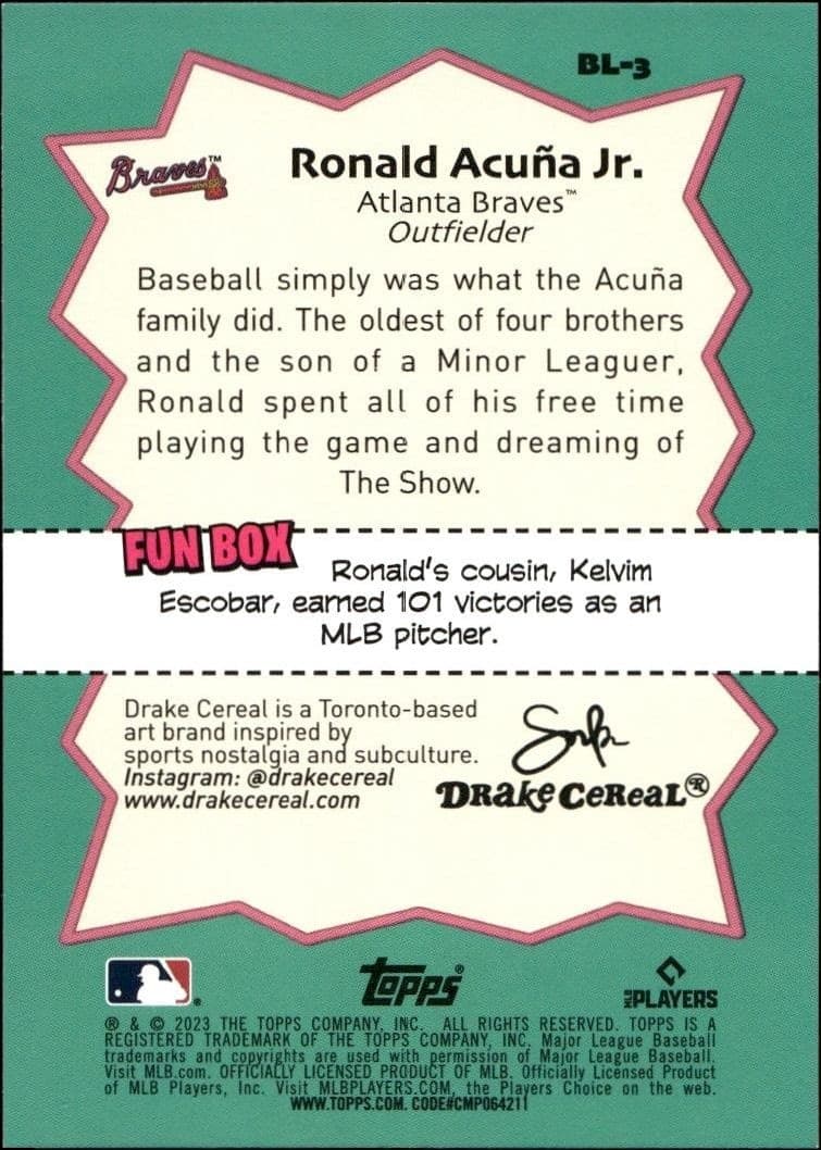 Ronald Acuña Jr. - Back