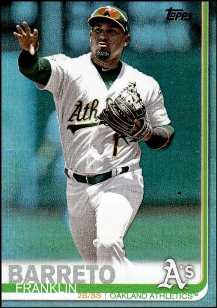 2019 Topps Series 2 Franklin Barreto #512 trading card