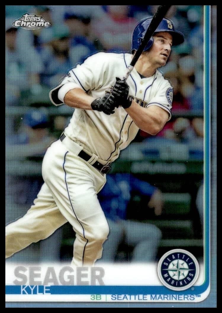 2019 Topps Chrome Kyle Seager #156 trading card