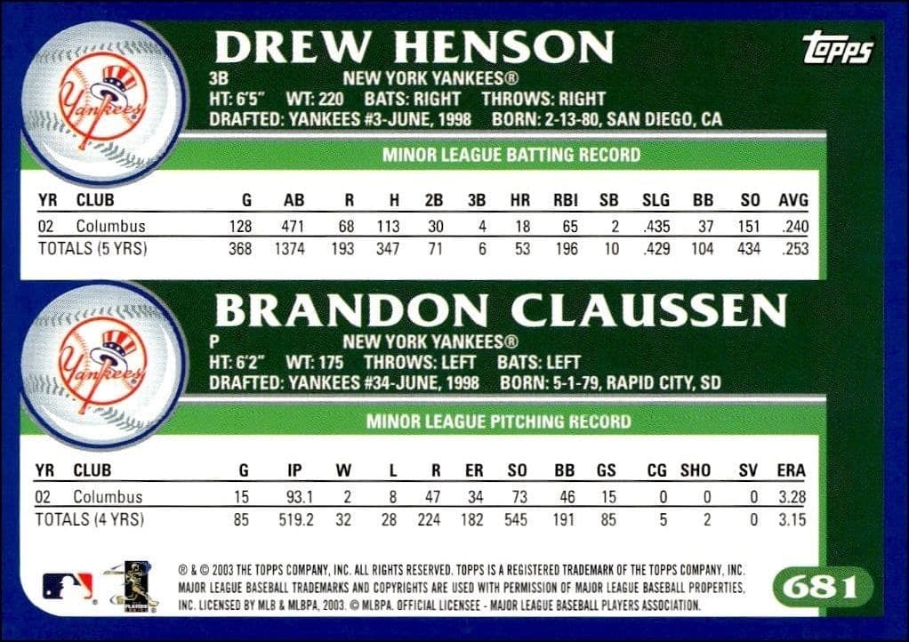 Drew Henson - Back