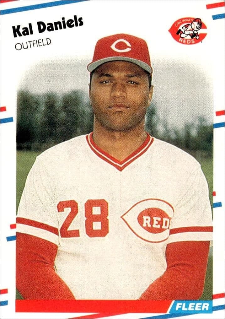 1988 Fleer Kal Daniels #230 trading card
