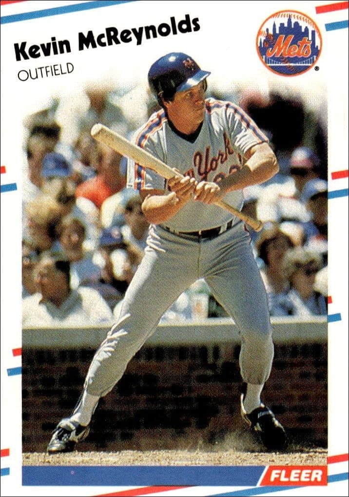 1988 Fleer Kevin McReynolds #143 trading card