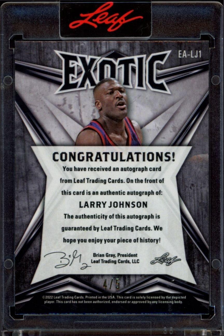 Larry Johnson - Back