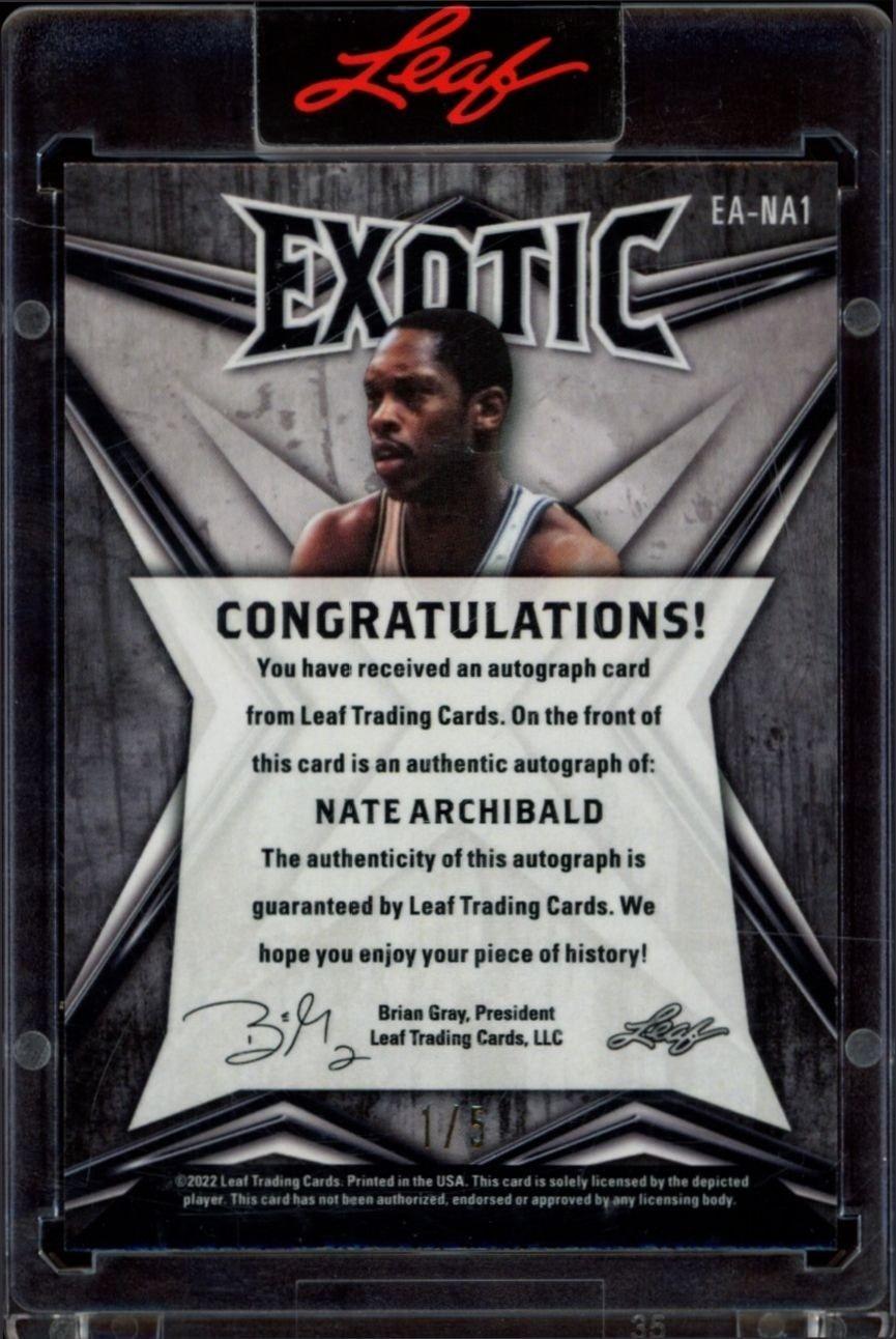 Nate Archibald - Back