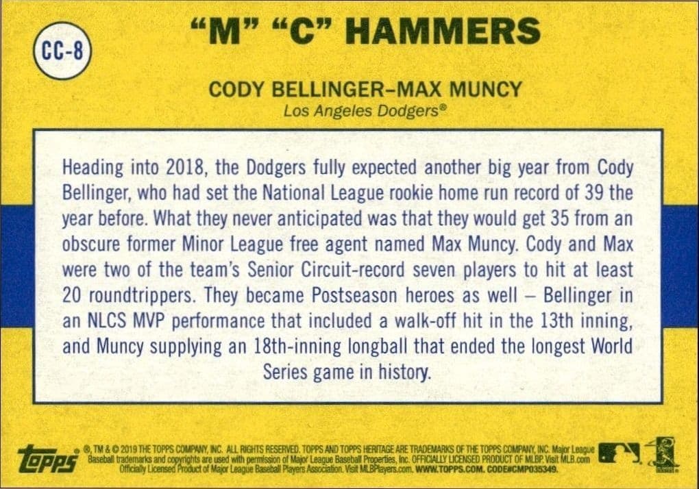 Cody Bellinger - Back