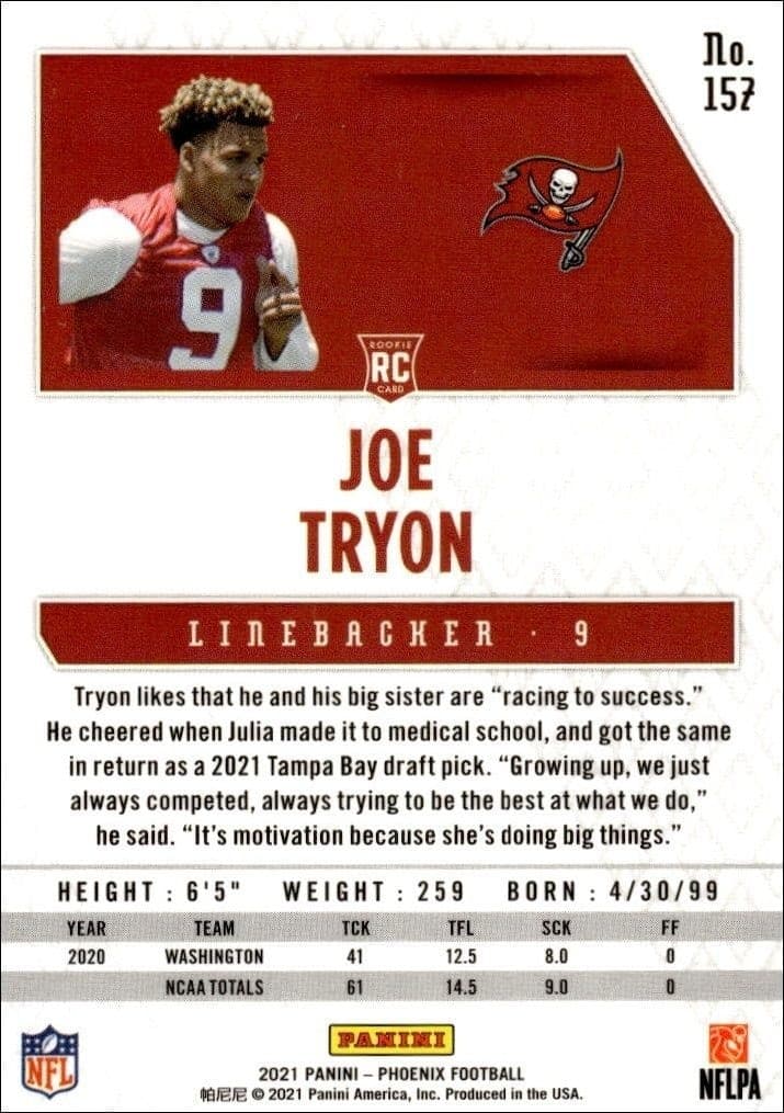 Joe Tryon - Back